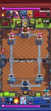 best clash royal battle