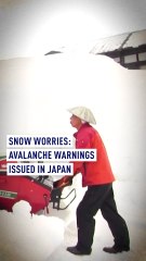Snow worries: avalanche warnings issued in Japan