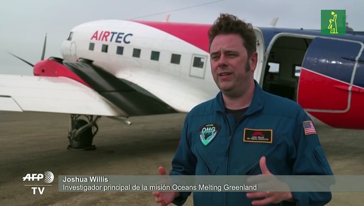 La NASA sondea los mares de Groenlandia, amenazada por el deshielo