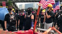Detienen a 29 personas en Hong Kong tras la tensa marcha del sábado