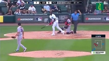 Eloy Jiménez sacudió su cuadrangular 20