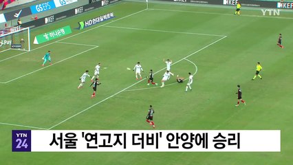 FC서울, '연고지 더비' FC안양에 승리 / YTN