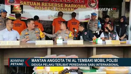 Mantan TNI AL Tembaki Mobil Polisi, Diduga Pelaku Terlibat Peredaran Sabu Internasional