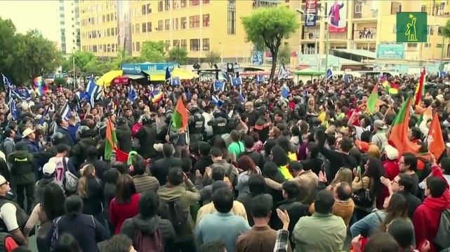 Evo Morales a punto de ganar reelección en Bolivia, protestas violentas al grito de fraude