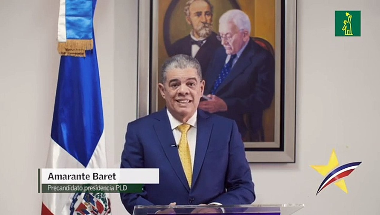 Amarante Baret declina sus aspiraciones presidenciales por el PLD