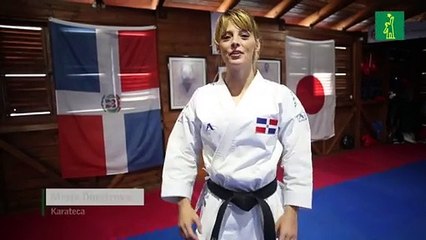 La Karateca María Dimitrova invita a seguir los Juegos Panamericanos por Diariolibre.com