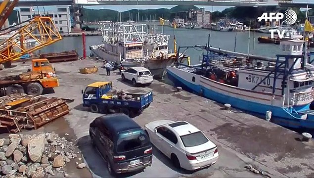 Seis personas desaparecidas por el derrumbe de un puente en Taiwán