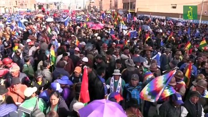 Evo Morales llama a defender la sede del Gobierno ante convocatoria de manifestantes