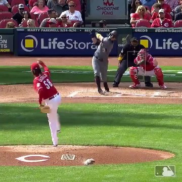 Ponche 200 del lanzador Luis Castillo en Grandes Ligas en el 2019