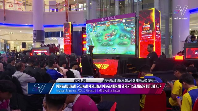 Usaha cungkil bakat muda E Sukan menerusi Selangor Future Cup