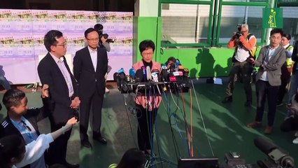 Bloque prodemócrata arrasa en elecciones de Hong Kong al finalizar escrutinio