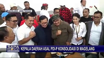 Stafsus Mendagri Herimen Temui Para Kepala Daerah PDIP Saat Konsolidasi di Jateng
