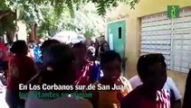 Los votantes se quejan en Los Corbanos Sur de San Juan