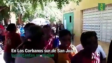 Los votantes se quejan en Los Corbanos Sur de San Juan