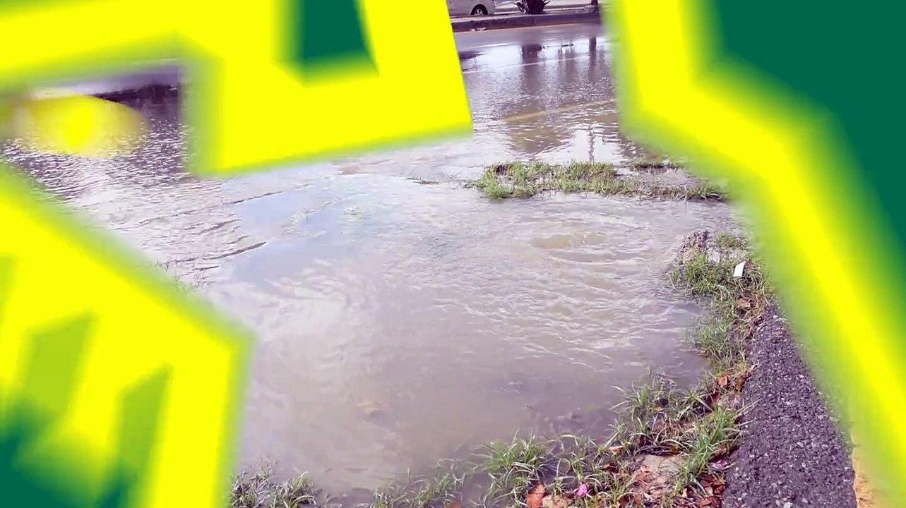 Sigue sin resolver el derrame de agua del drena...