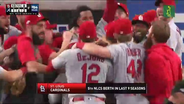 Cardenales y Nacionales celebraron y lucharán por el título de la Liga Nacional