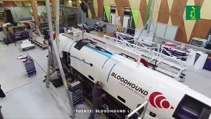 Conoce al Bloodhound, el vehículo supersónico que quiere romper todos los récords
