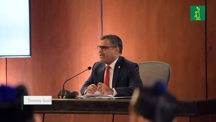 Tommy Galán dice falta a sus responsabilidades en el Senado por audiencias Odebrecht