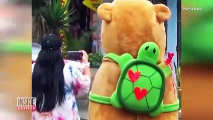 Drug Suspects Fooled by Police Officer in Capybara Costume