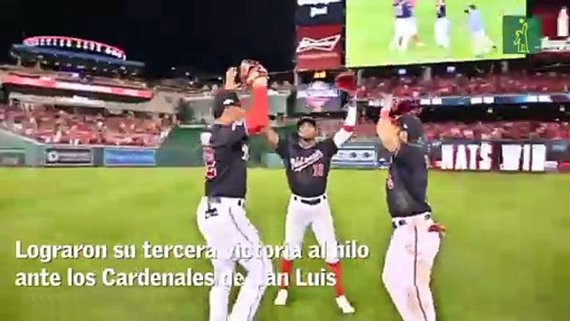 Nacionales están a un paso de la Serie Mundial
