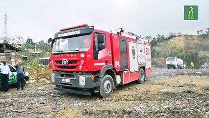 Fuego en el vertedero de Haina cumple una semana