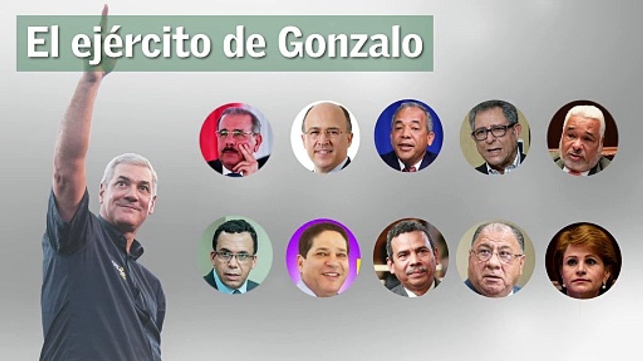 Los generales y sus tropas
