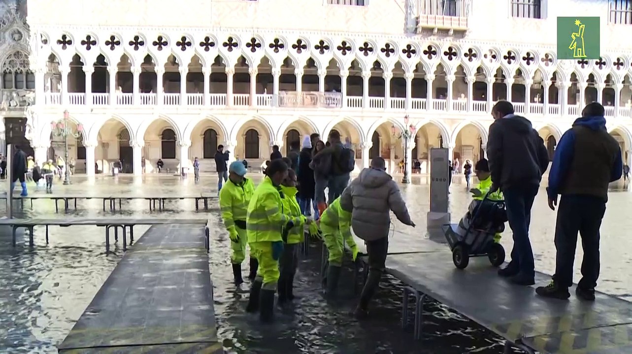Estado de emergencia en Venecia por crecida de las aguas