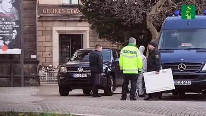 Roban en la Bóveda Verde del Palacio Real de Dresde