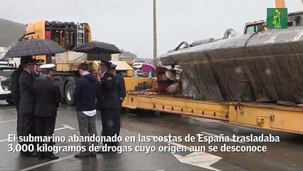Confirman que el submarino hallado en Galicia llevaba 3 toneladas de cocaína
