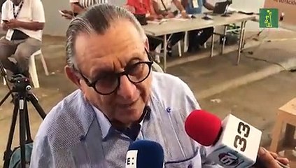 Julio Hazim habla sobre el proceso de votación