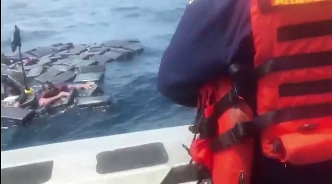 Náufragos sobreviven al usar cargamento de cocaína como flotadores en Pacífico de Colombia