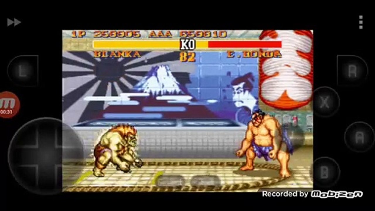 Street Fighter II Turbo: Hyper Fighting Blanka vs E. Honda luta completa