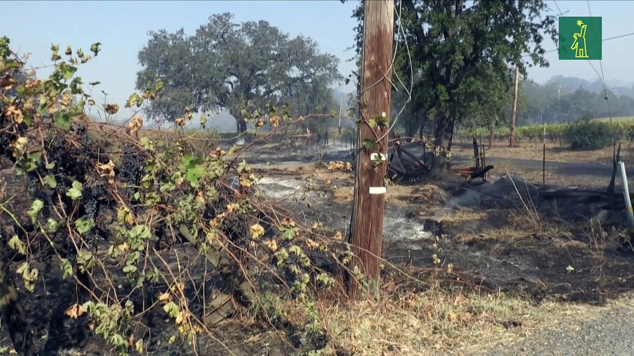 Fuertes vientos amenazan con avivar incendios de California