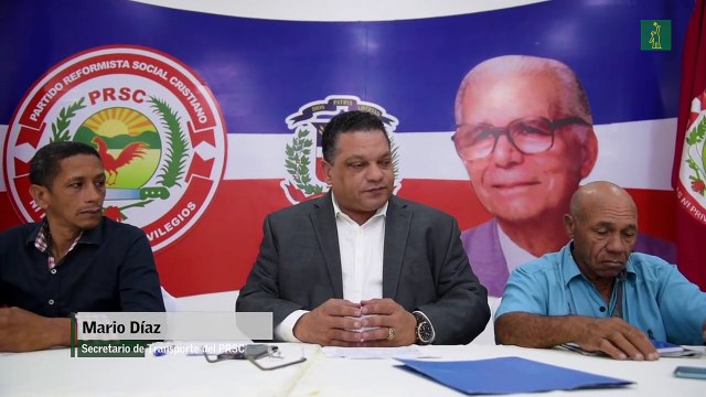 Mario Díaz, Secretario De Transporte Del Partido Reformista Social Cristiano (Prsc)