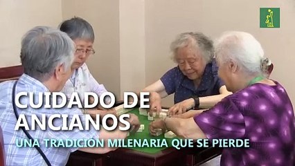 El milenario cuidado a los ancianos en China, una tradición que se pierde