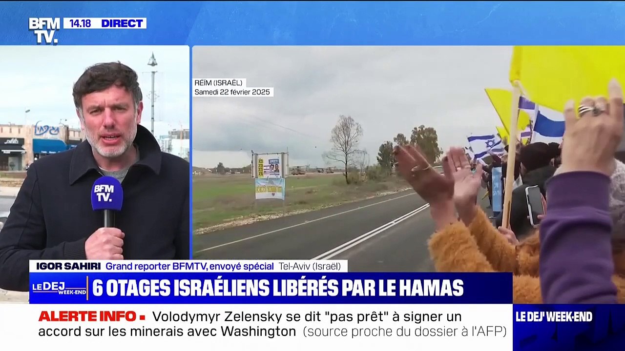 Les six otages israéliens promis par le Hamas ont été libérés ce samedi