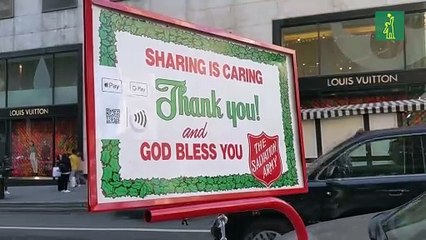 Donaciones navideñas se modernizan en EE.UU. con pagos electrónicos