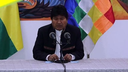 Evo Morales denuncia que está en curso un "golpe de estado" en Bolivia