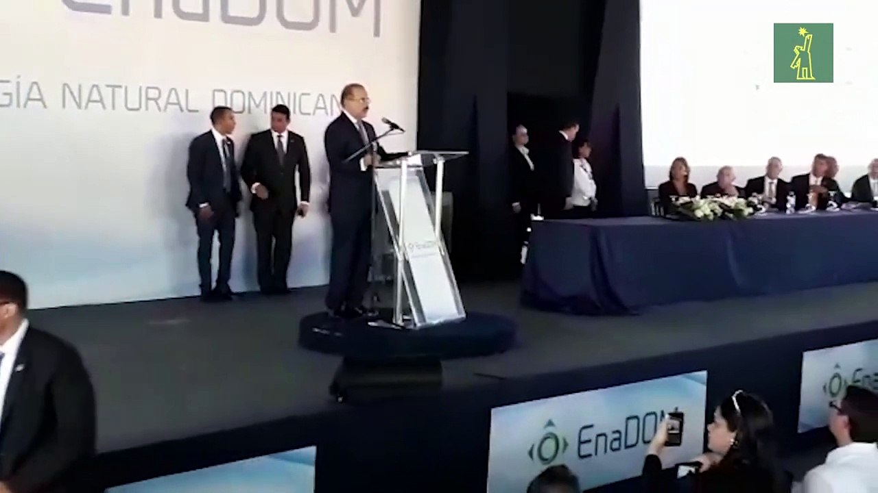 Danilo Medina inaugura gasoducto de 50 kilómetros con inversión de 100 millones de dólares
