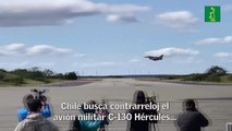 Chile busca contrarreloj avión militar perdido en Antártida con 38 pasajeros
