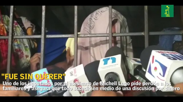 Presunto asesino de Michell Lugo asegura que Fue Sin Querer y pide perdón a los familiares