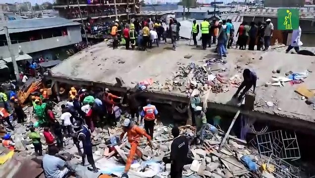 Al menos dos muertos al derrumbarse un edificio de seis plantas en Nairobi