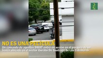 Comando Swat entró en acción en Santiago
