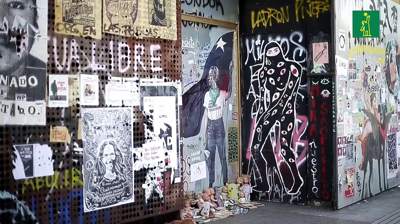 Muros de Santiago de Chile, un museo al aire libre