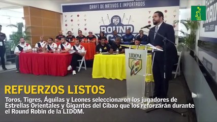 Junior Lake encabeza lista de refuerzos para el Round Robin