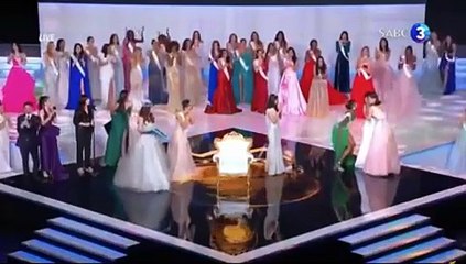 Miss Mundo reacción de candidata.