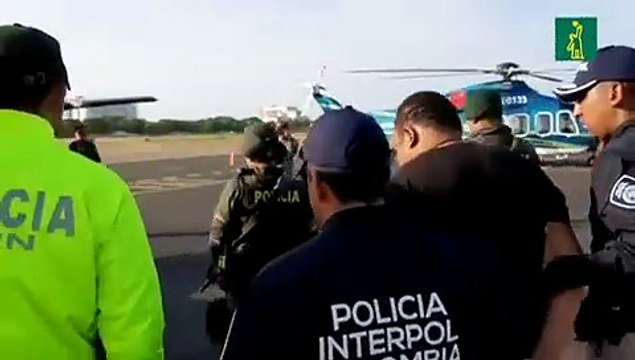 César el abusador, ya está en Bogotá, Colombia a la espera de ser llevado a Estados Unidos