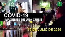 Covid-19 Imágenes de una crisis en el mundo. 19 de julio