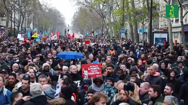 Los sindicatos franceses, en la calle contra la reforma de las pensiones
