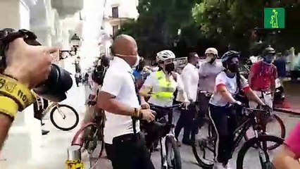 Inauguran la primera ciclovía del Distrito Nacional